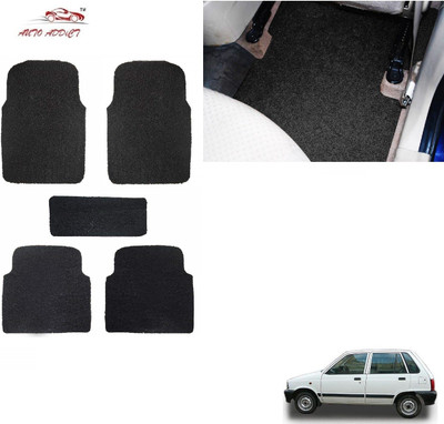 AuTO ADDiCT PVC Standard Mat For  Maruti Suzuki 800(Black)