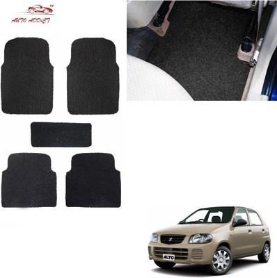 AuTO ADDiCT PVC Standard Mat For  Maruti Suzuki Alto(Black)