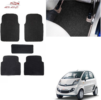 AuTO ADDiCT PVC Standard Mat For  Tata Nano(Black)