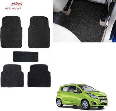 AuTO ADDiCT PVC Standard Mat For  Chevrolet Beat(Black)