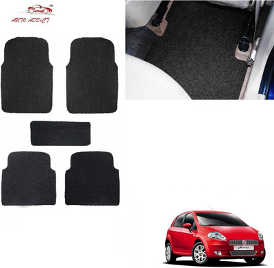 AuTO ADDiCT PVC Standard Mat For  Fiat Punto(Black)