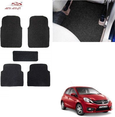 AuTO ADDiCT PVC Standard Mat For  Honda Brio(Black)