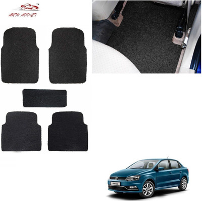 AuTO ADDiCT PVC Standard Mat For  Volkswagen Ameo(Black)