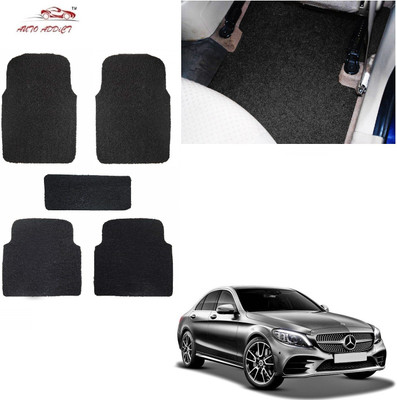 AuTO ADDiCT PVC Standard Mat For  Mercedes Benz C-Class(Black)