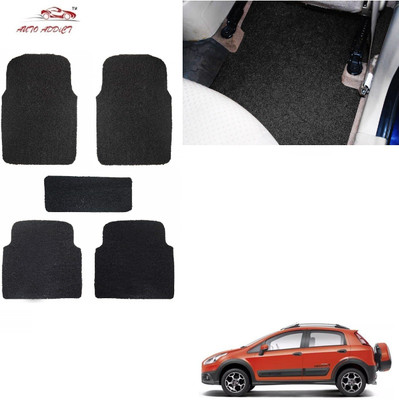 AuTO ADDiCT PVC Standard Mat For  Fiat Avventura(Black)