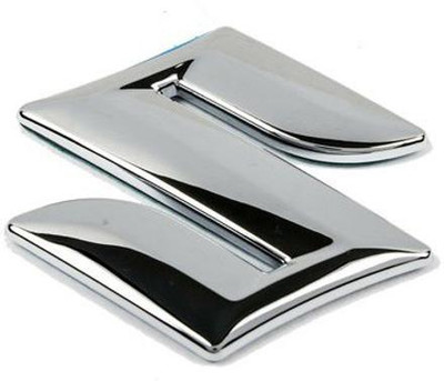 Adhvik Emblem for Car(Silver)