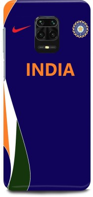 JUGGA Back Cover for Xiaomi Redmi Note 9 Pro, INDIA, JERSY, TEAM(Blue, Hard Case, Pack of: 1)