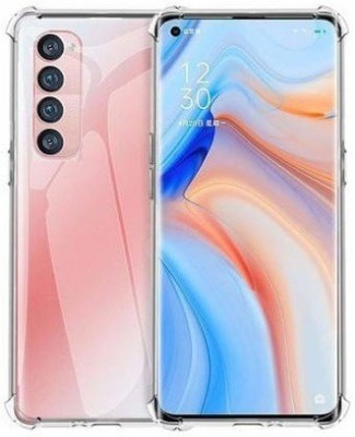 sadgatih Back Cover for OPPO Reno4 Pro(Transparent, Shock Proof, Silicon, Pack of: 1)