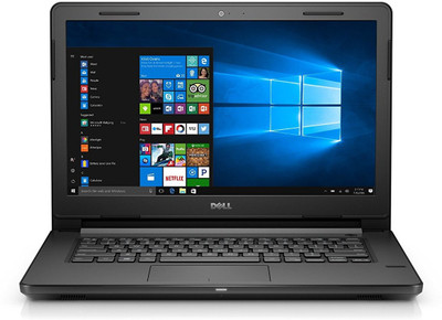 (Refurbished) DELL vostro Core i3 7th Gen - (4 GB/1 TB HDD/Windows 10 Home) 14-3468 Laptop(14 inch, Black)