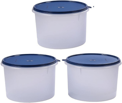 Signoraware Plastic Utility Container  - 3.5 L(Pack of 3, Blue)