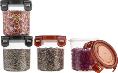 POLYSET Plastic Utility Container  - 300 ml(Pack of 4, Multicolor)