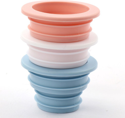 KPNG Bathroom Sink Plastic Push Down Strainer(3 cm Set of 3)