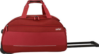 safari pulse duffle on wheel 65 cm red 