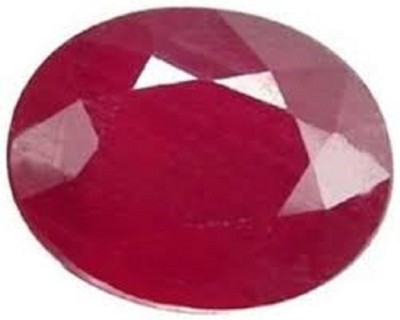 Aanya Jewels Natural Ruby Stone / Manik Stone Lab Certified 5.25 Ratti / 4.72 Carat Ruby Gemstone Ruby Stone Stud Earring