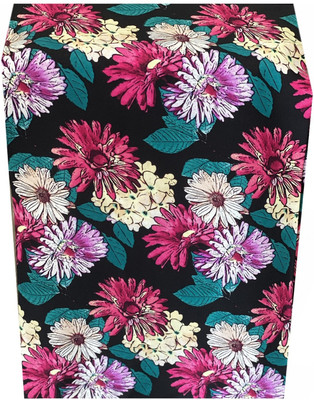 VIRGINIA Viscose Rayon Floral Print Multi-purpose Fabric