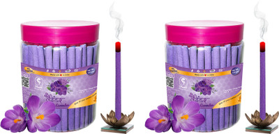 Shankh Lavender Dhoop Stick (Incense Stick) Pack of 300 gram (150 + 150) Fragrance Lavender(300 g, Set of 1)
