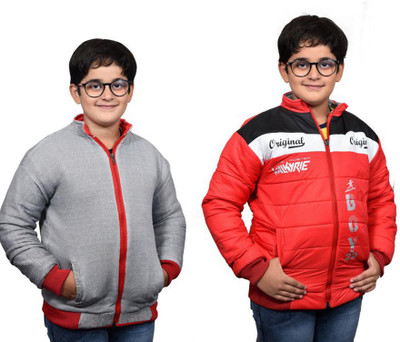 IAC Full Sleeve Colorblock Boys Jacket