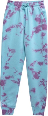 li'l tomatoes Track Pant For Girls(Light Blue, Pack of 1)