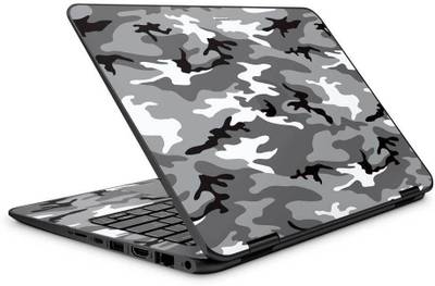 EliteAuto Premium Grey Snow Camouflage Army Self-Adhesive multipurpose Military BSF Vinyl Wrap Sticker Sheet Roll Film for laptops/mobiles/household/Cars/Bikes customisations "30x60cm" Roll Vinyl Wrap Sticker Laptop Decal 25