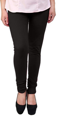 Krypmax Churidar  Western Wear Legging(Black, Solid)