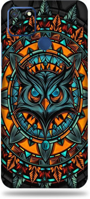 LAMHA Realme C12 Mobile Skin(Ultra Super Mighty Owl With High Matte Finish.,.)
