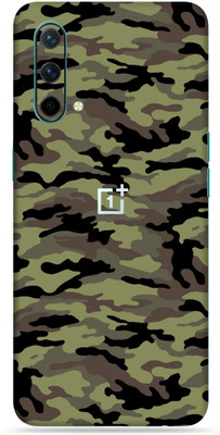 BugguSkin OnePlus Nord CE 5G Mobile Skin(Ultra Super Camoflage Military Green Skin With High Matte Finish.)