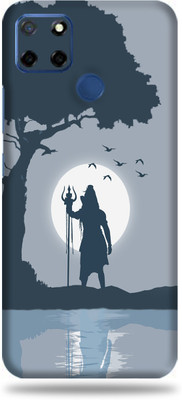 AsSkin Realme C12, real me c12 Mobile Skin(Ultra Super Lord Shiva Skin With High Gloss Finish).)