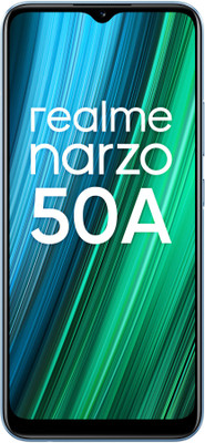 realme narzo 50A (Oxygen Blue, 4GB RAM + 64GB Storage) – with No Cost EMI/Additional Exchange Offers