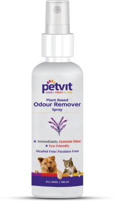 Petvit Odor Remover Spray with Lavender Deodorizer(100 ml, Pack of 1)