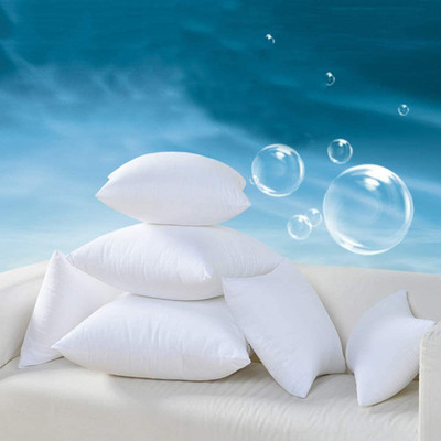 Embroco 18004-5-12x12 Polyester Fibre Solid Cushion Pack of 5(White)