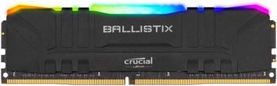 Crucial Ballistix 3200 MHz DDR4 32 GB (Single Channel) PC, Server UDIMM (CL16 Desktop Gaming RAM RGB)  (Black)