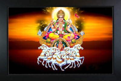 RV SALES Surya Dev Religious Frame
