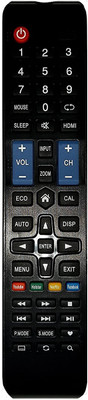 Kishore Traders Compatible Remote Control for eAirtec 81 cms (32 inches) HD Ready Smart LED TV eAirtec 32DJSM Remote Controller(Black)