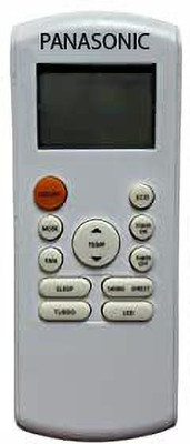 Haimac AC Remote No. 184C Compatible with Remote Control PANASONIC AC Remote Controller(White)