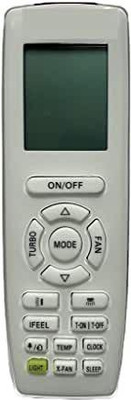 Haimac AC Remote No. 206, Compatible with Remote Control Onida AC Remote Controller(White)