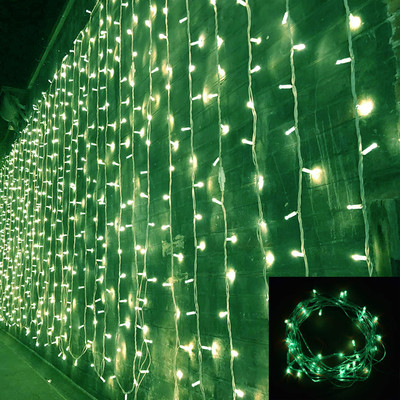Home Delight 25 LEDs 3.99 m Green Steady String Rice Lights(Pack of 5)