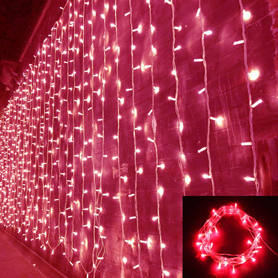 Smuf 55 LEDs 14.65 m Pink Steady String Rice Lights(Pack of 1)