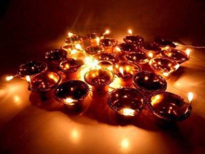 Wiofy 21 LEDs 2.59 m Yellow Steady Diya Rice Lights(Pack of 1)