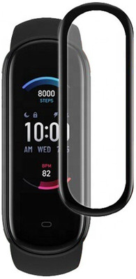 Accessories Kart Edge To Edge Screen Guard for Mi Band 6 9H 5D edge to edge unbreakable screen guard(Pack of -1)