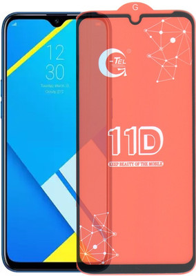 A-Allin1 Edge To Edge Tempered Glass for Realme C2, (G-TEL Premium Branded Edge To Edge Full Glue )(Pack of 1)
