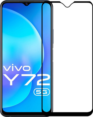 Flipkart SmartBuy Edge To Edge Tempered Glass for Vivo Y72 5G(Pack of 1)