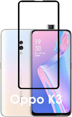 Flipkart SmartBuy Edge To Edge Tempered Glass for OPPO K3(Pack of 1)