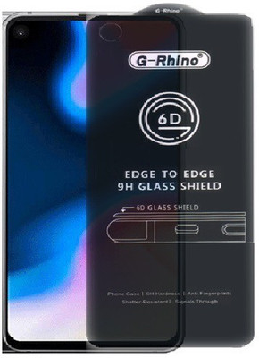 Bigil Edge To Edge Tempered Glass for Samsung Galaxy A8s, (Premium G-Rhino 6D Sensitive Touching Edge to Edge Tempered Glass With Camera Open Cut)(Pack of 1)