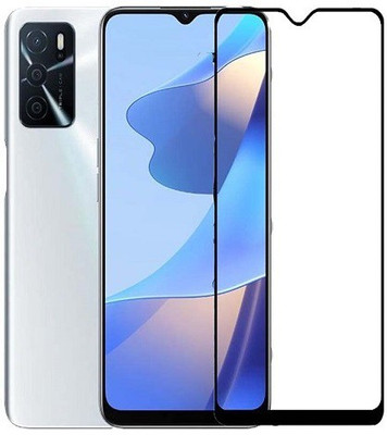 Bodoma Edge To Edge Tempered Glass for OPPO A16(Pack of 1)