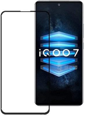 SNMART Edge To Edge Tempered Glass for IQOO 7 5G(Pack of 1)