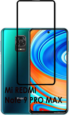 Flipkart SmartBuy Edge To Edge Tempered Glass for Mi Redmi Note 9 PRO MAX(Pack of 1)
