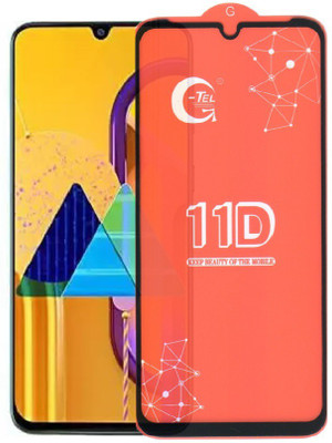 A-Allin1 Edge To Edge Tempered Glass for Samsung Galaxy M30s, (G-TEL Premium Branded Edge To Edge Full Glue )(Pack of 1)