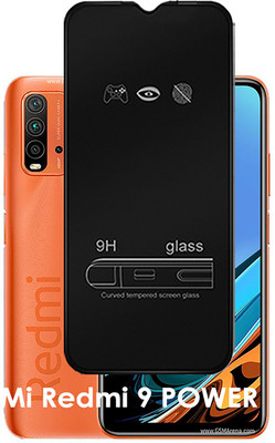 Flipkart SmartBuy Edge To Edge Tempered Glass for Mi Redmi 9 POWER(Pack of 1)