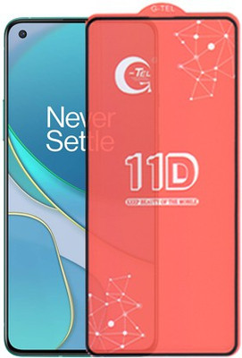 A-Allin1 Edge To Edge Tempered Glass for OnePlus 8T, (G-TEL Premium Branded Edge To Edge Full Glue )(Pack of 1)