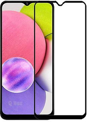 Bodoma Edge To Edge Tempered Glass for Samsung Galaxy A03s(Pack of 1)